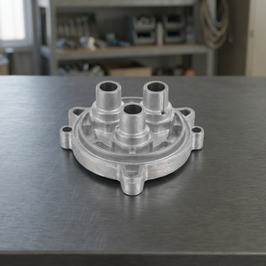 Componente de Aluminio Fundido a Presión con Superficie Granallada, Tamaño Personalizado - Product Image 2