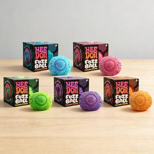 Pelota Antiestrés con Púas y Pompones NeeDoh, Juguete Sensorial para Aliviar el Estrés, Regalo de Pascua para Niños y Adultos - Product Image 1