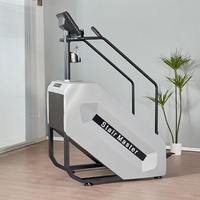 Approvisionnement direct usine : Appareil commercial d'entraînement cardio et de renforcement musculaire à faible impact, vitesses réglables, écran LED, simulateur d'escalade électrique en acier