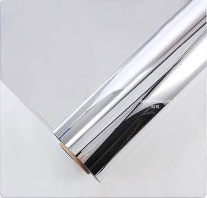 0.3mm PET <b>Mirror</b> Aisle Runner Roll Silver Gold High Gloss Reflective Anti Scratch Custom Cut Wedding T Stage Banquet Decor - Product Image 2