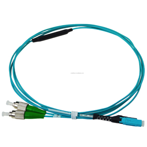 Chúng tôi Conec mật độ cao OM3 MDC đến <span class=keywords><strong>FC</strong></span>/APC Duplex LSZH với chuyển đổi phân cực, khởi động kéo đẩy cho các trung tâm dữ liệu băng thông cao - Product Image 1