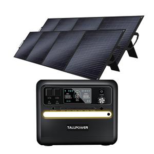 Chargeur solaire haute capacité à charge rapide, station d'alimentation portable 2000W W2000, V2000, rechargeable - Product Image 1