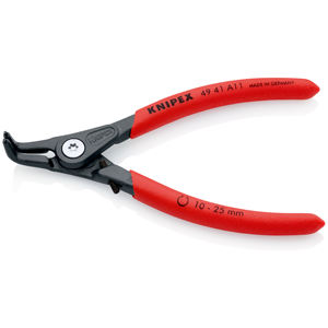 KNIPEX 49 41 A11 Pince à circlips de précision pour circlips externes sur arbres Revêtement en résine - Product Image 1