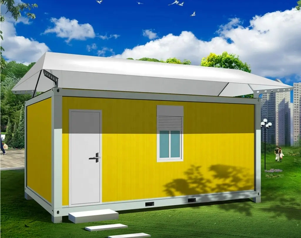 Two bed room eps cement poultry ready made modular prefab pool house