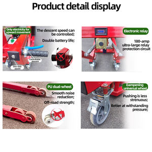 Empilhador De Paletes Semi-elétrico Braço Crank Pallet Truck Empilhadeira Boom - Product Image 6