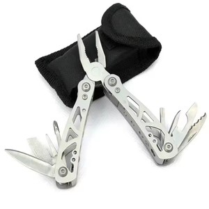 Portable Stainless Steel Multifunctional Tool <b>Pliers</b> Knife Screwdriver Keychain for Outdoor Use! - Product Image 3