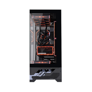 Microatx RGB Hợp kim nhôm chơi game PC Máy tính để bàn trường hợp máy tính giữa tháp với RGB chiếu sáng trong kho - Product Image 3