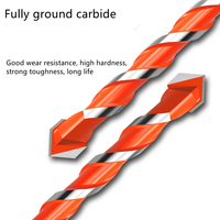 Foret à pointe carbure multi-céramique pour carrelage, résistant aux fissures, pour perçage humide et propre, kit d'outils professionnel OEM pour grossistes