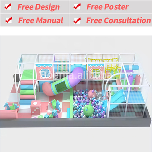 Equipo de Juegos Interior para Niños de Alta Durabilidad con Cubiertas Suaves Resistentes al Desgaste para Áreas de Juego de Alto Tráfico - Product Image 2