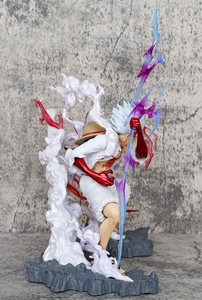 Figura <span class=keywords><strong>de</strong></span> Anime <span class=keywords><strong>de</strong></span> 28 cm, One Piece, Gear 5, Gk, Monkey D. Luffy, Modelo <span class=keywords><strong>de</strong></span> PVC, Adornos Decorativos, Figura <span class=keywords><strong>de</strong></span> Acción, Juguetes - Product Image 5