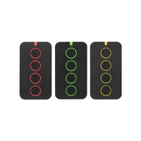 YET2175 315MHZ Duplicador de Código Abierto, Control Remoto Universal Negro para Puertas de Garaje y Sistemas de Portones Automáticos