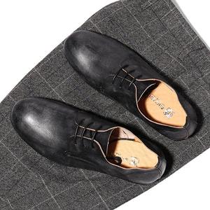 Chaussures pour hommes en cuir véritable faites à la main - Nouveauté 2025 Meilleures ventes Chaussures habillées décontractées à bout carré - Product Image 5