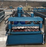 Machine de formage de panneaux de toiture en tôle trapézoïdale pour tuiles métalliques