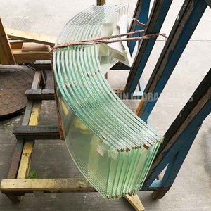 5Mm 6Mm 8Mm 10Mm 12Mm Helder Gebogen Ronde Gehard Gehard Glas Panelen Ramen Balkon Reling Douchedeur Glas