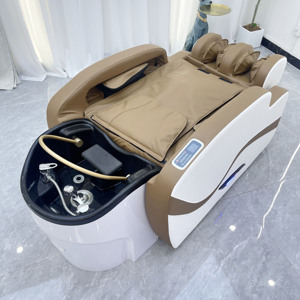 professioneller dampf-haarwaschstuhl moderner <span class=keywords><strong>Spa</strong></span>-Kopf Salon Haarwaschkopf <span class=keywords><strong>Spa</strong></span> Therapie chinesisches Thai-Shampoo-<span class=keywords><strong>Massage</strong></span>-Bett