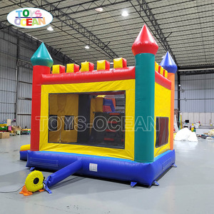 Thương mại phổ biến trẻ em bơm hơi nhà trượt kết hợp lâu đài bouncy và trượt nước dễ dàng để thiết lập - Product Image 5