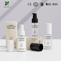 En stock – Flacon de lotion transparent en plastique de 60 ml avec pompe, vaporisateur à fine brume givrée pour kits de soins de la peau format voyage – Prise en charge OEM