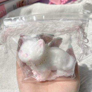 ของเล่นแมวน่ารัก นุ่มนิ่ม ทำมือ ให้ความรู้สึกนุ่มดุจน้ำ ของเล่นบีบแมว ของเล่นบีบ Taba ของเล่นบีบ TPR - Product Image 6