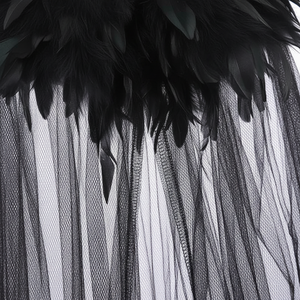 Capa con Capucha de Terciopelo Largo para Disfraces de Halloween de Lyjenny, Capa de Bruja con Forma de Fantasma, Unisex, en Existencia - Product Image 4