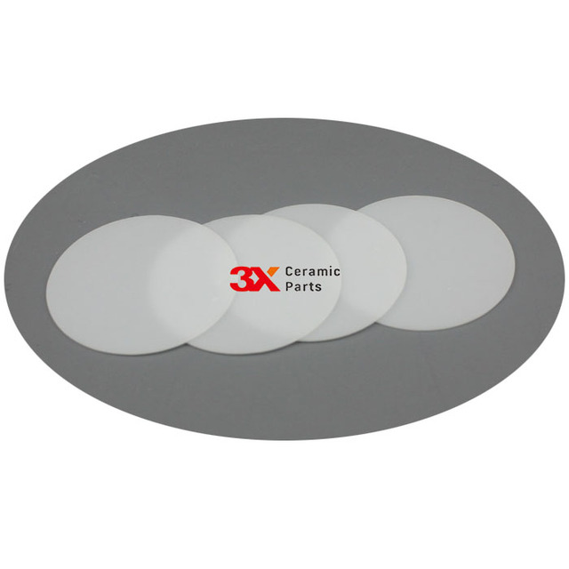 99.5% Alumina Ceramic Disc High Heat Resistant Zirconia Ceramic Plate for LCD High Temperature Feature