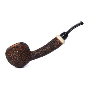 Muxiang Handmade Bent Tobacco Pipe With Filter For Men - Product Image 5