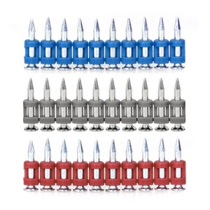 <span class=keywords><strong>Clou</strong></span> à <span class=keywords><strong>béton</strong></span> avec rondelle en plastique goupille à gaz pour broche galvanisé clous de tir en gros haute qualité 22 goupille d'entraînement - Product Image 6