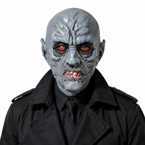 Máscara <span class=keywords><strong>de</strong></span> Látex Realista <span class=keywords><strong>de</strong></span> Vampiro, Máscara <span class=keywords><strong>de</strong></span> Monstruo <span class=keywords><strong>de</strong></span> Terror <span class=keywords><strong>de</strong></span> Cabeza Completa con Ojos Rojos para Cosplay <span class=keywords><strong>de</strong></span> <span class=keywords><strong>Halloween</strong></span>, Disfraz para Fiestas <span class=keywords><strong>de</strong></span> Casas Encantadas - Product Image 1