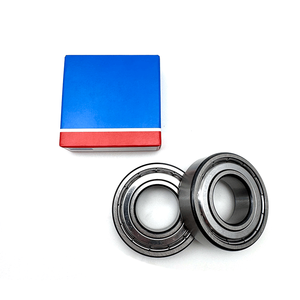 Roulement à billes à gorge profonde à une rangée en acier à roulement à faible bruit à grande vitesse 6204 6205 6206 ZZ RS - Product Image 3