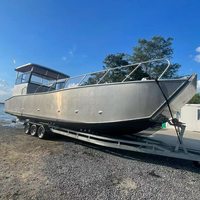 10m heavy duty landing craft barge pour forage et dynamitage entrepreneur