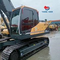 Excavatrice hydraulique d'occasion Hyundai R220LC-9S, 21,9 tonnes, pour travaux de construction