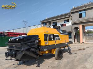 ACHIEVE BSA2109H-D 200kwディーゼルミニトレーラーショットクリートモーターコンクリートポンプ2014プトマイザー水瓶座インクライン圧力15mベアリング - Product Image 5