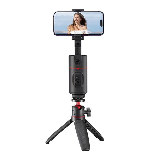 No App Required Live Phone Camera Stand Autoface Tracking Tripod 360 DegreeTripod for Phone and Camera Auto Smart Shooting