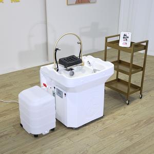 Lavabo Portátil Profesional <span class=keywords><strong>para</strong></span> Salón de Belleza y Peluquería con Tanque de Agua de 60L, Sin Plomería, <span class=keywords><strong>para</strong></span> Uso de Barberos - Product Image 1