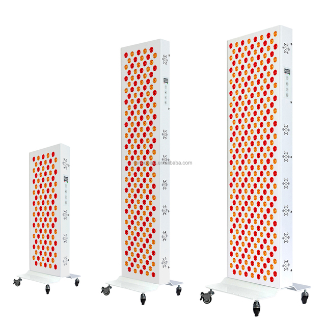 1500w with Wheels Base Stand Home Use Red Near Infrared Light with 630nm 660nm 810nm 850nm Dual-chip Led Red Light Therapy Panel