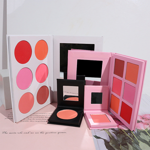 Kosmetik-Palette mit Eigenem Logo Rosa Kontur-Rouge Gepresstes Puder Veganes Make-up Maquillaje Private Label Rouge-Palette - Product Image 6