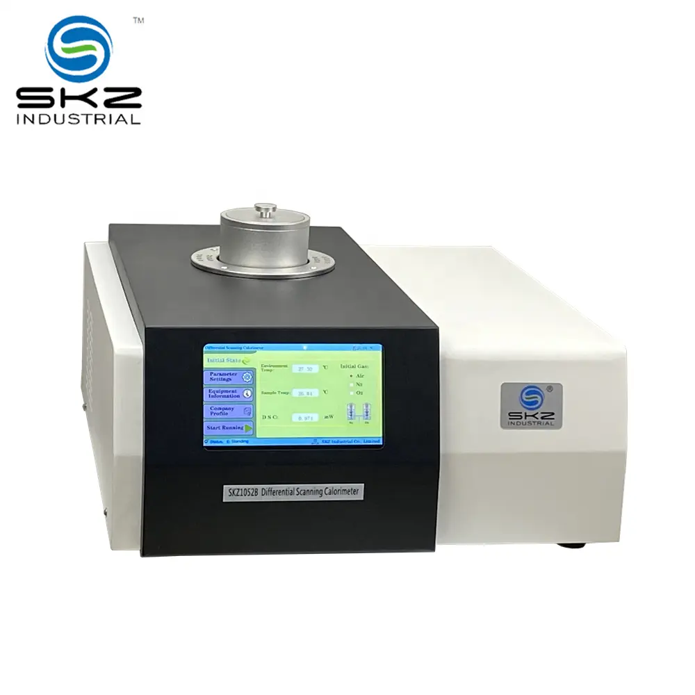 SKZ1052B 고품질 자동적인 550C 차별 스캐닝 열량계 dsc oit 산화 안정성 분석 기구 가격