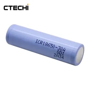 Batterie au lithium rechargeable basse température-40C 18650 3.6V 3000mAh 30A 21700 26650 18650 32700