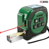 Télémètre laser numérique LED portable Keming Factory, ruban à mesurer 40M/132FT, mesure numérique laser