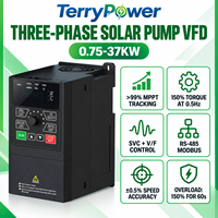 Variateur de fréquence vectoriel 380V AC 0,75KW-37KW 50-60Hz monophasé vers triphasé pour compresseur et moteur