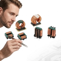 VIIP Weiaipu Inductance personnalisable à double enroulement, serpentin de mode commun 2.3A 264VAC, 180m DCR, 4 broches THT, 1000VAC Hi-Pot