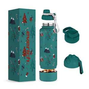 Everich Custom Full Wrap, печатные бутылки из нержавеющей стали, изолированные вакуумные фляжки, детская бутылка для воды