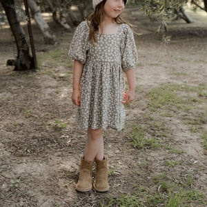 Vente en gros de vêtements pour enfants à impression personnalisée, robes d'été pour bébés, vêtements pour bébés, robe pour petites filles, styles maman et moi, robe pour enfants - Product Image 5