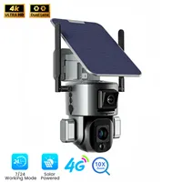 Achetez en gros Nouveau Design Solaire Caméra 12x Panorama Smart Home  Système De Sécurité Ip Cctv 6mp Caméra Double Objectif Réseau Chine et Caméra  Solaire à 53 USD