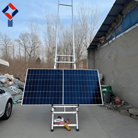 Elevador Eléctrico con Certificación CE para Instalación de Paneles Solares en Grúas Fotovoltaicas, Elevador para Montaje de Ventanas de Vidrio Solar, Elevador de Escalera para Edificios