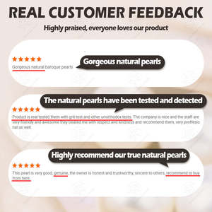 Hạt ngọc trai nước ngọt tự nhiên hình trái tim không lỗ, kích thước 9-11mm, bán buôn Muses Jewels, dùng làm đồ trang sức - Product Image 6