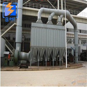 Nhiệt Độ cao Baghouse Máy Bay Phản Lực Xung Bụi Thu Túi Lọc Bụi Loại Bỏ Hệ Thống - Product Image 4