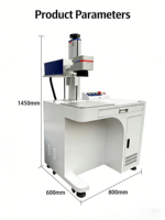 Nouvelle machine de marquage et de gravure au laser CO2 MAXc 30W, refroidie par air pulsé, prenant en charge les formats DXF/PLT