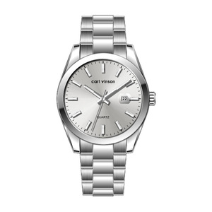Venta al por mayor Pareja Relojes Luminosos a prueba de agua Relojes de cuarzo Elegantes Relojes de pulsera de negocios con correas de acero - Product Image 2