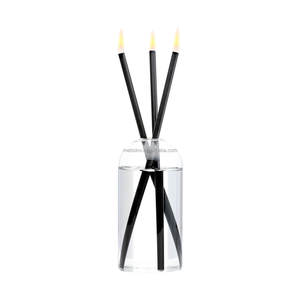 Candele a Olio Eterne per Arredamento Casa <span class=keywords><strong>in</strong></span> <span class=keywords><strong>Vaso</strong></span> di Vetro Minerale Senza Fumo Senza Fusione Senza Gocciolamento Motivo Bastoncino e Frutta per Diwali - Product Image 2