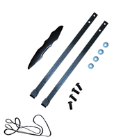 Ensemble arc et flèches de chasse en fibre de verre haute résistance 30-40lbs, conception à tirage droit, pour débutants